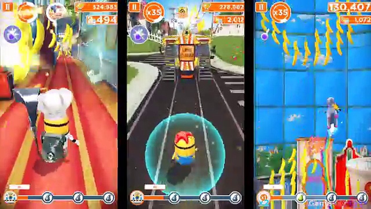 Despicable Me: Minion Rush - BAKER vs STARFISH vs DANCER [Costume Charer] iOS / Android
