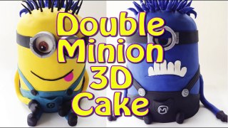 Despicable Me 3D Minion Cake (How to make)