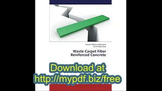 Waste Carpet Fiber Reinforced Concrete