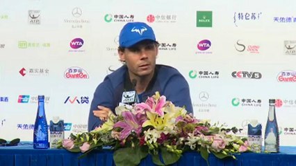 Rafa Nadal: "Me dan ganas de llorar"