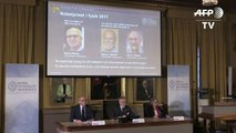 Le Nobel de physique 2017 à trois Américains