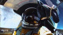 Полет в космос на самолете U-2 / Вид из кабины пилота