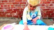 Princess Elsa PAINTS HANDPRINT on JOKER! w/ Spiderman & Joker in Real Life Family Fun Bad Kids Video