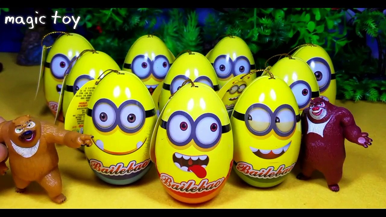 Minions super surprise egg toy