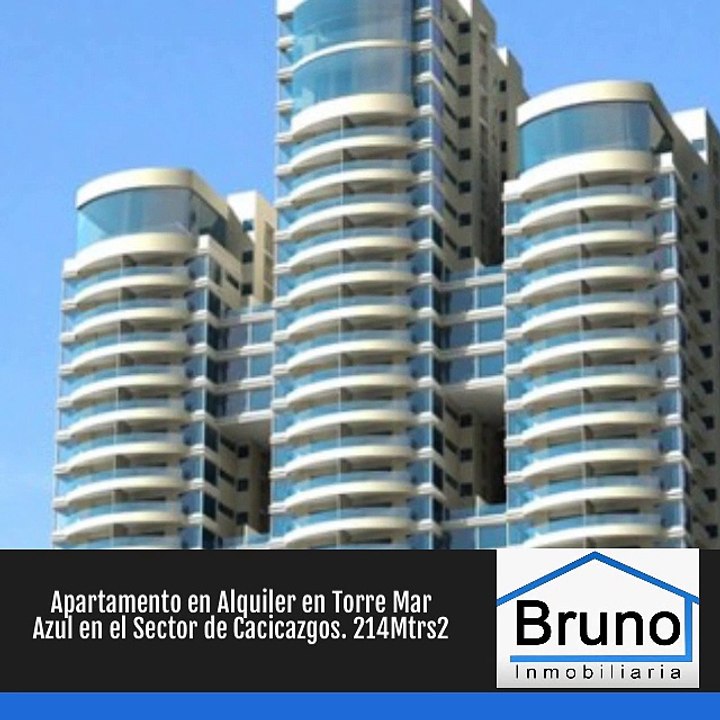 Joan Bienvenido Bruno, Apartamento en Alquiler en Torre Mar Azul en el Sector Cacicazgos.