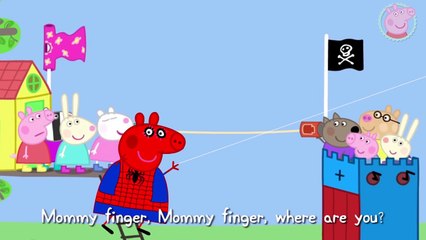 Peppa Pig George And Richard Rabbit Race Dinosaur Funny Story