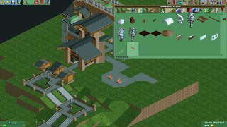 Rollercoaster Tycoon 2 - Westwood Resort [PART 1] Park Entrance