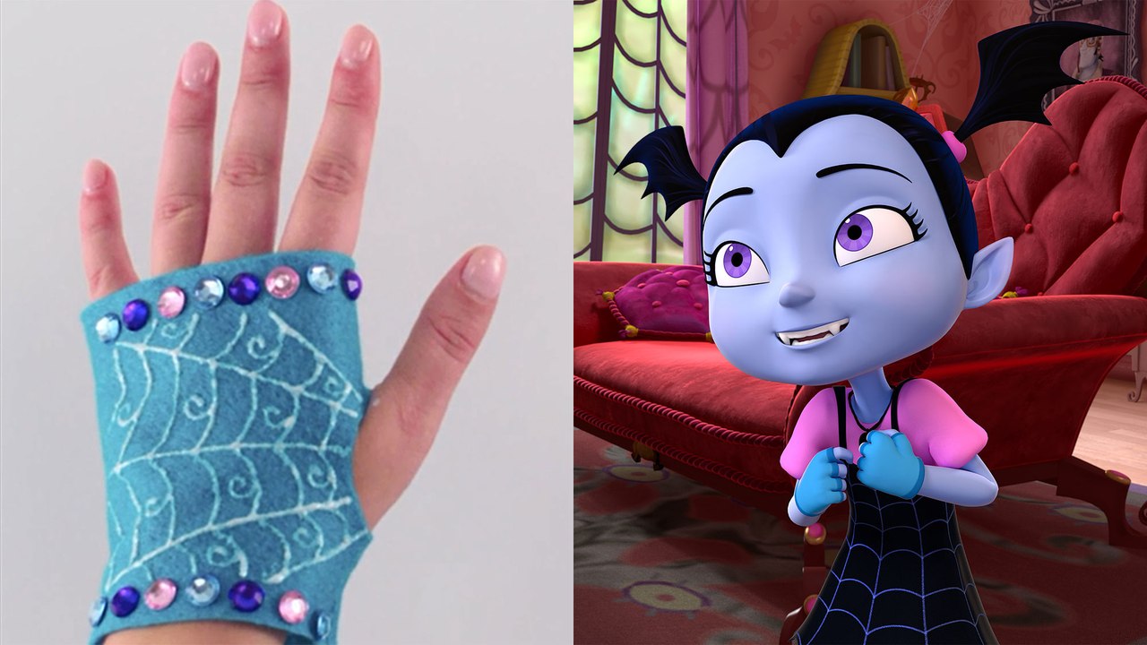 Tuto DIY : fabriquez vous-mêmes les mitaines de Vampirina !