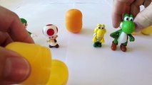 9 kinder Geek Surprise Mario Luigi Yoshi Toad and Sonic Compilation