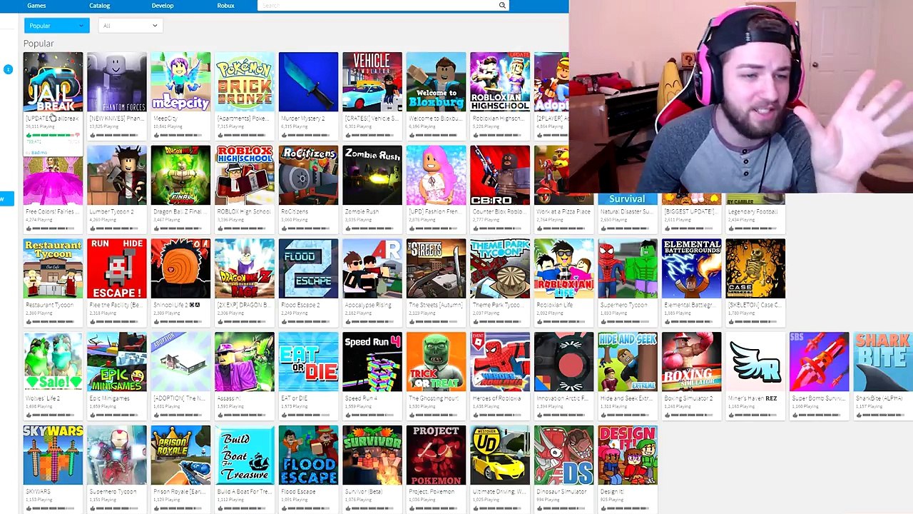 JEV PLAYS ROBLOX (CHALLENGE ACCEPTED)