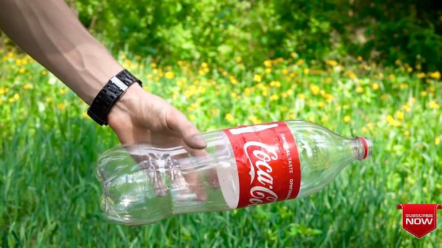 EXPERIMENT WITH COCA COLA AND CALCIUM CARBIDE