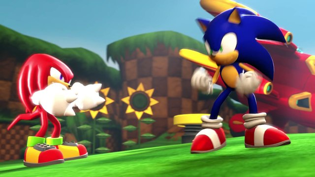 Knuckles is in Super Smash! Sonic Animation