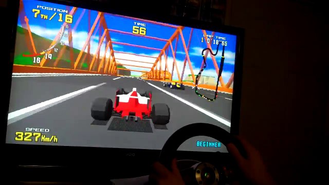 MAME Racing Games with 270 Degree Wheel 1/3