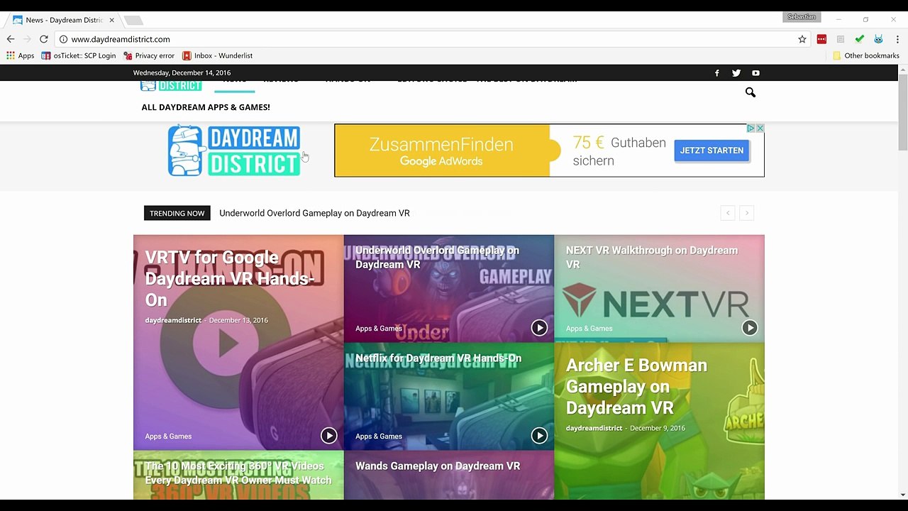 How to play HTC Vive & Oculus Rift games on Daydream VR - Riftcat VRidge Hands-OnTutorial