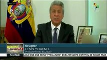 Lenín Moreno plantea suprimir la reelección indefinida en Ecuador