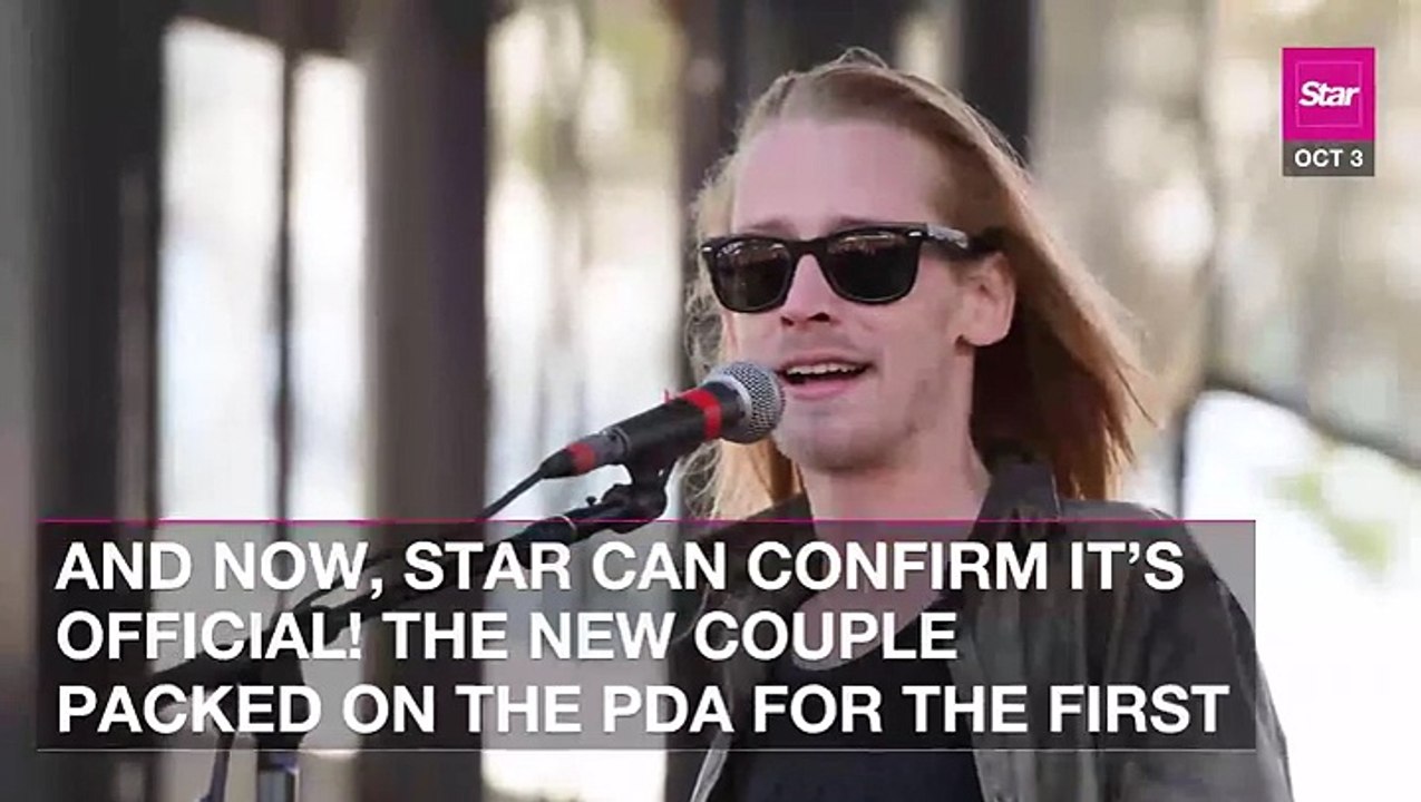 Macaulay Culkin Packs On PDA With New Girlfriend Brenda Song