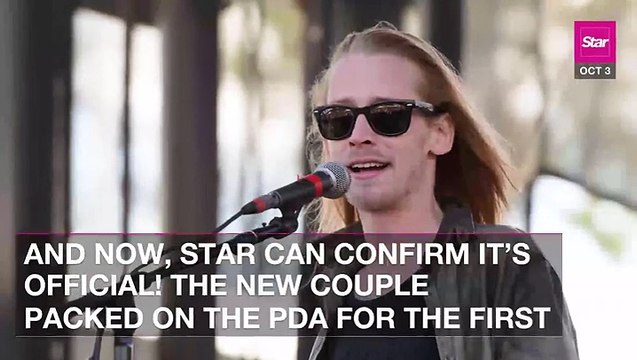 Macaulay Culkin Packs On PDA With New Girlfriend Brenda Song