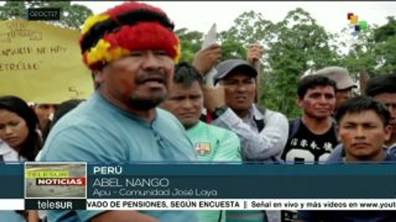 Perú: realizan huelga para exigen consulta previa del lote 192