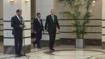 Cumhurbaşkanı Erdoğan, Özbekistan Büyükelçisi Agzamkhodjaev'i Kabul Etti