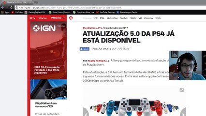 NOVA ATUALIZAÇÃO 5.0 DA PS4 JÁ ESTÁ DISPONÍVEL..... [VDownloader]