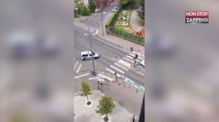 Lille : Une course poursuite tourne mal pour la police (Vidéo)