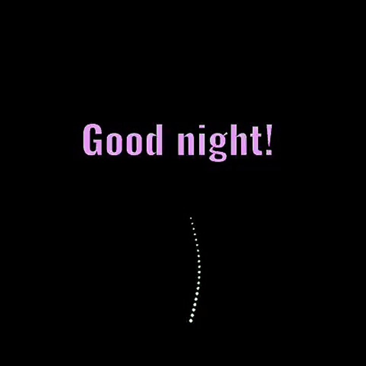 Good night is bed night