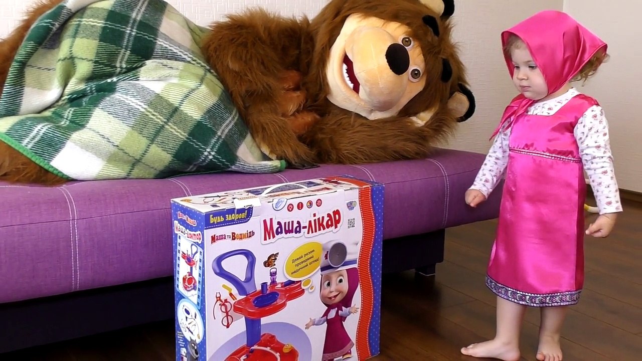 ✿ Маша и Медведь МИША ЗАБОЛЕЛ Новые Серии Маша и Медведь от Диана Шоу Masha and the Bear Compilation