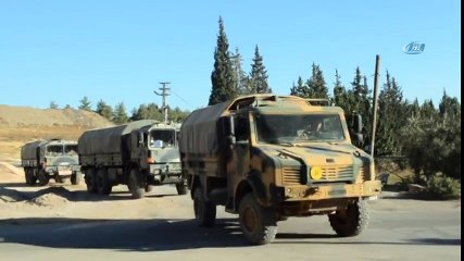 Sınıra Asker ve Mühimmat Sevkiyatı Hız Kesmiyor