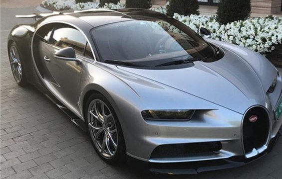 Cristiano Ronaldo Shows off the Interior of his $2.5 Mil Bugatti Chiron