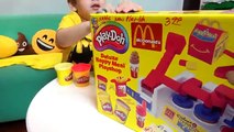 Massinha Play-Doh Mcdonalds Brincando George Peppa Pig e Toquinho Infantil Em Portugues