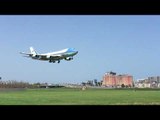 Trump Arrives in Puerto Rico's Capital, San Juan, on Air Force One