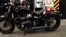 En direct de l'usine Triumph : le 1200 Bobber Black 2018