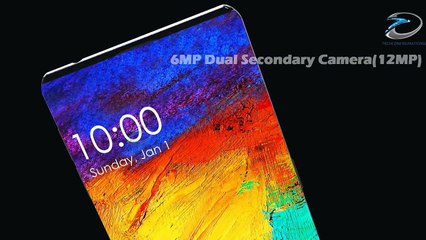 Samsung Galaxy S9 Trailer Concept with Triple Edge Ultra Slim Design