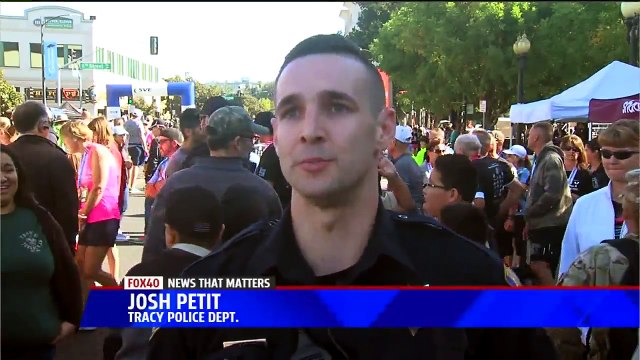Dozens of Cops Run Marathon in Full Uniform to Support Fallen Officers