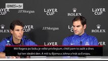 Rafael Nadal & Roger Federer Press conference / DAY 2 Laver Cup 2017