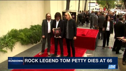 THE RUNDOWN | Rock legend Tom Petty dies at 66 | Tuesday, October 3rd 2017