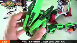 LEGO Ninjago Epic Dragon Battle Review, Set 9450