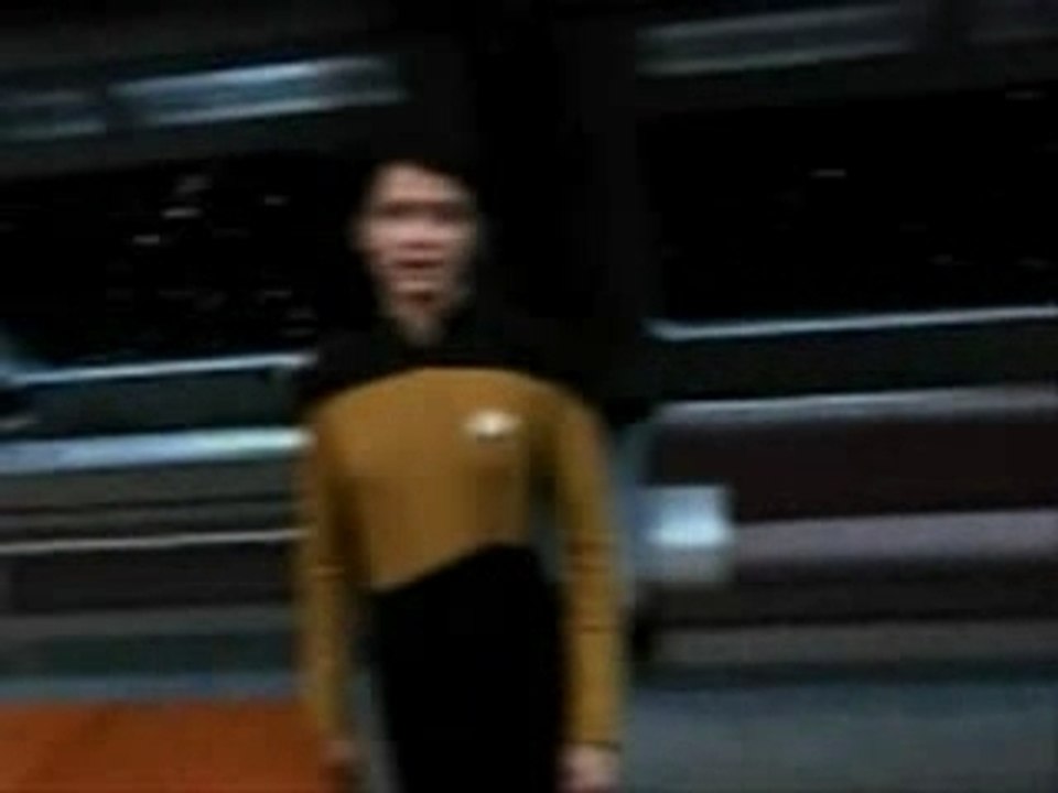Star Trek Borg FMV PC game opening