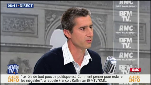 Ruffin qualifie Macron de Robin des Bois à l’envers , qui prend aux pauvres pour donner aux riches