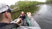 Kayak fishing for shad and fishing for catfish - Catfishing with shad - catch shad with lures