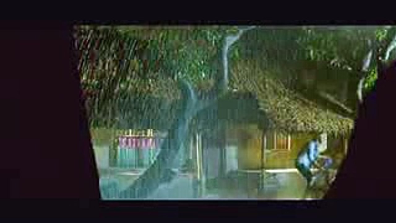 Couple Romancing in Rain - Seethakoka Chiluka Movie Romantic Scenes  Navdeep, Sheela