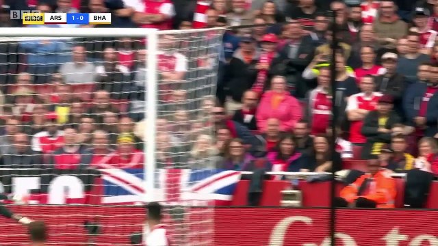Arsenal vs Brighton _ Hove Albion Highlights Goals-dailymotion