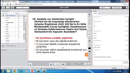 18 Mayıs 2013 A Sınıfı Sınav Soruları Bölüm 1