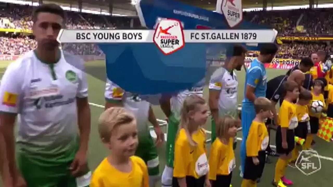 Young Boys 4:1 Sankt Gallen  (Swiss Super League 1 October 2017)