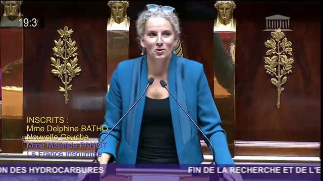 Intervention de Delphine Batho dans la discussion générale lors de l'examen du projet de loi sur les hydrocarbures