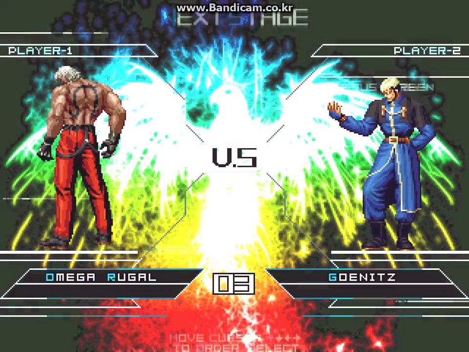 [KOF Mugen] Omega Rugal vs Goenitz