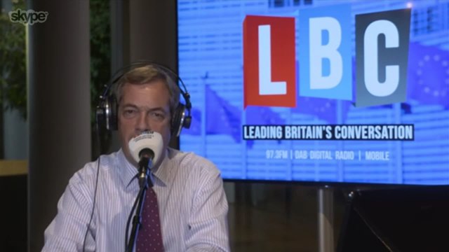 Nigel Farage Absolutely Lets Rip At Jean-Claude Juncker
