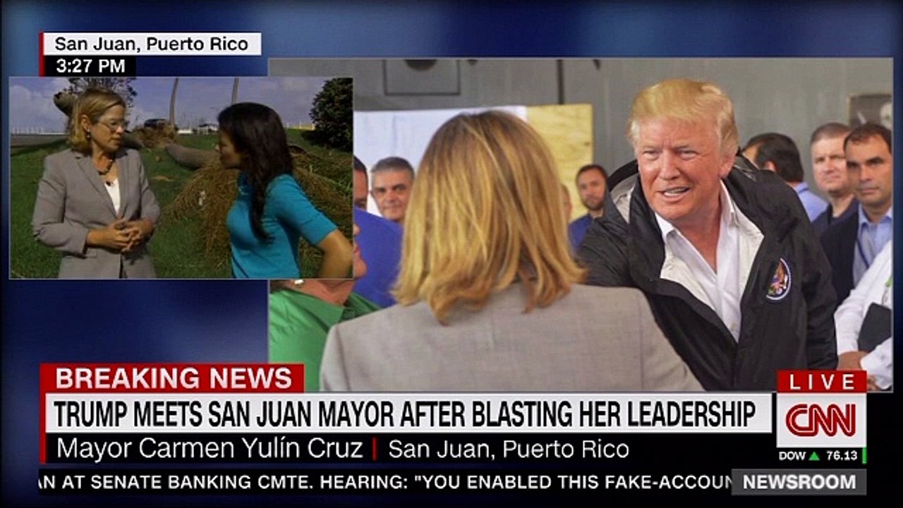 San Juan Mayor On Trump Meeting