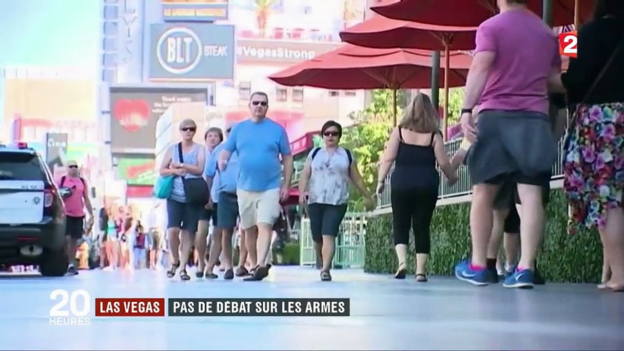Attaque à Las Vegas : pas de débat sur les armes à feu