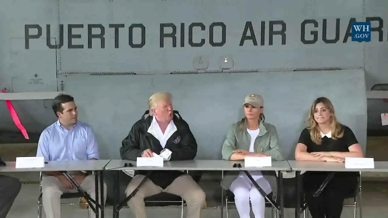 Donald Trump: Puerto Rico no sufre "una catástrofe real" como la de Katrina